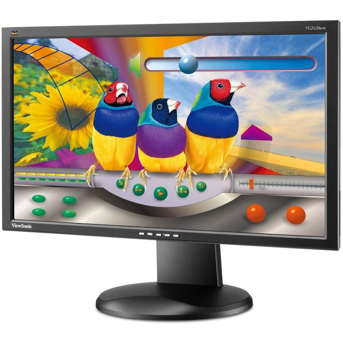 Viewsonic LED LCD VG2428WM-LED computer monitor – image 2