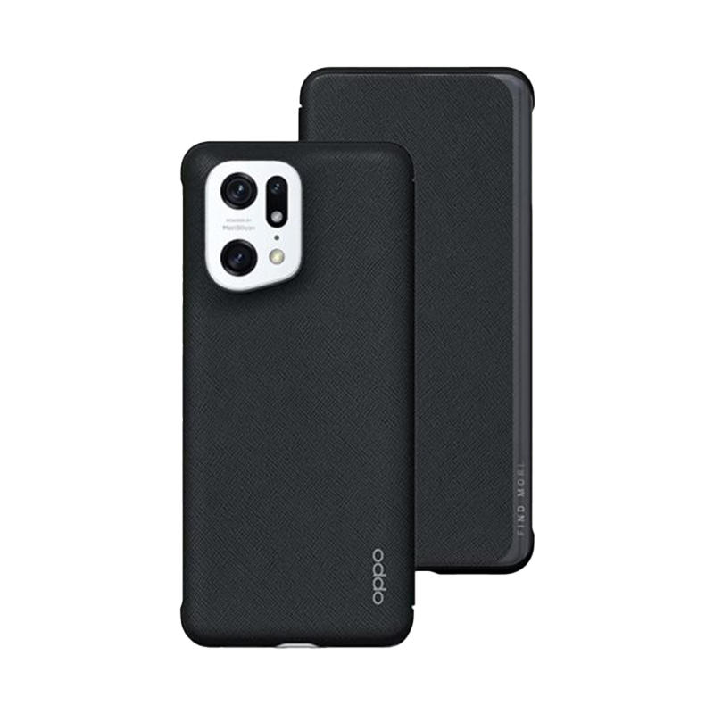 Oppo Find X5 Pro Black Case PU – image 1