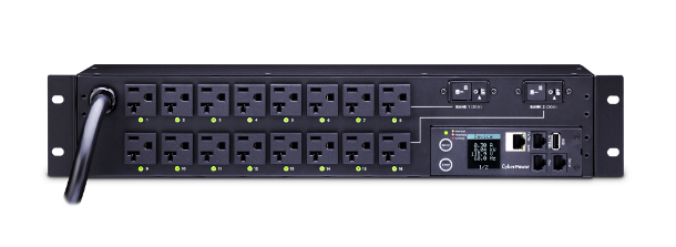 CyberPower PDU81003 power distribution unit (PDU) 16 AC outlet(s) 2U Black