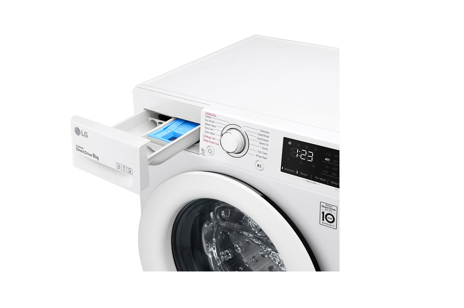 LG F4WV308S3U washing machine Front-load – image 5