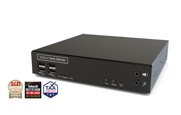 Matrox Avio 2 4K HDMI IP KVM Extender