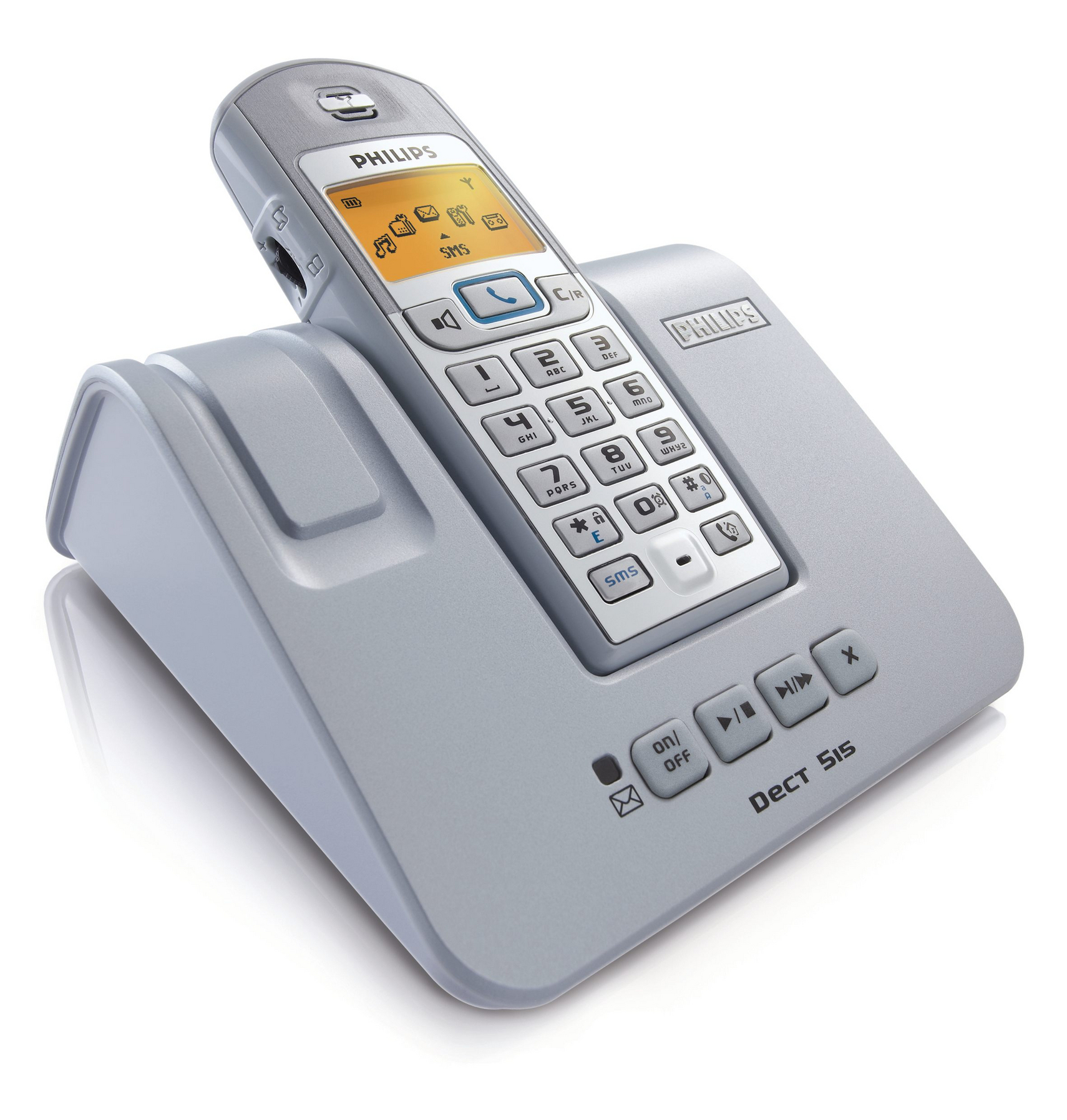 Philips DECT5151S DECT telephone Caller ID Grey – image 2