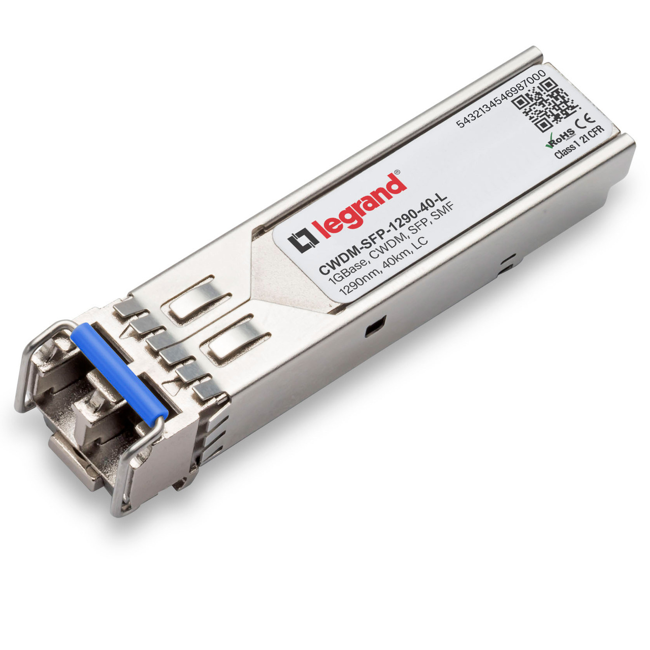 Legrand CWDM-SFP-1290-40-L network transceiver module Fiber optic 1250 Mbit/s 1290 nm