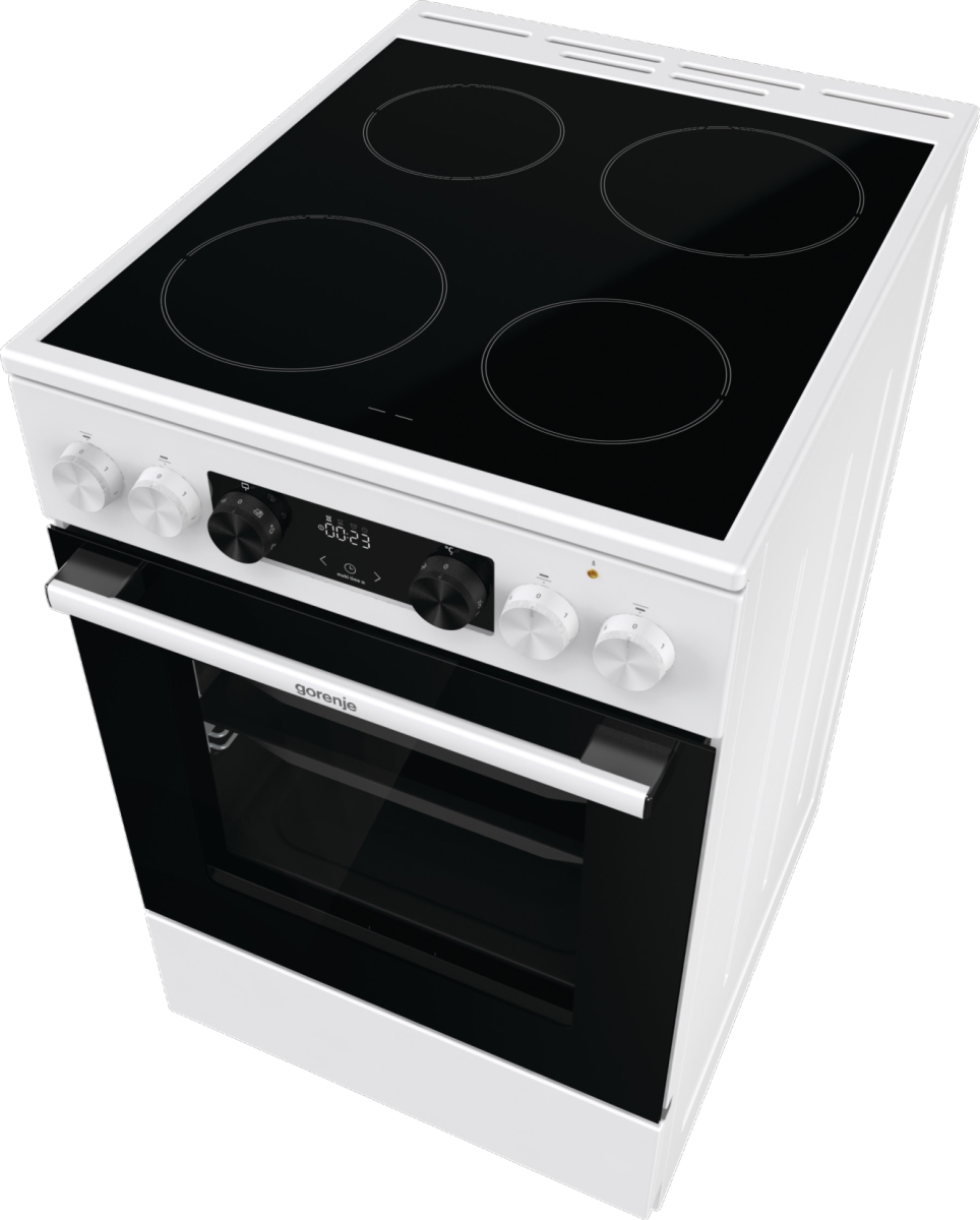 Gorenje GEC5C42WG cooker Freestanding cooker Electric Zone induction hob White – image 7