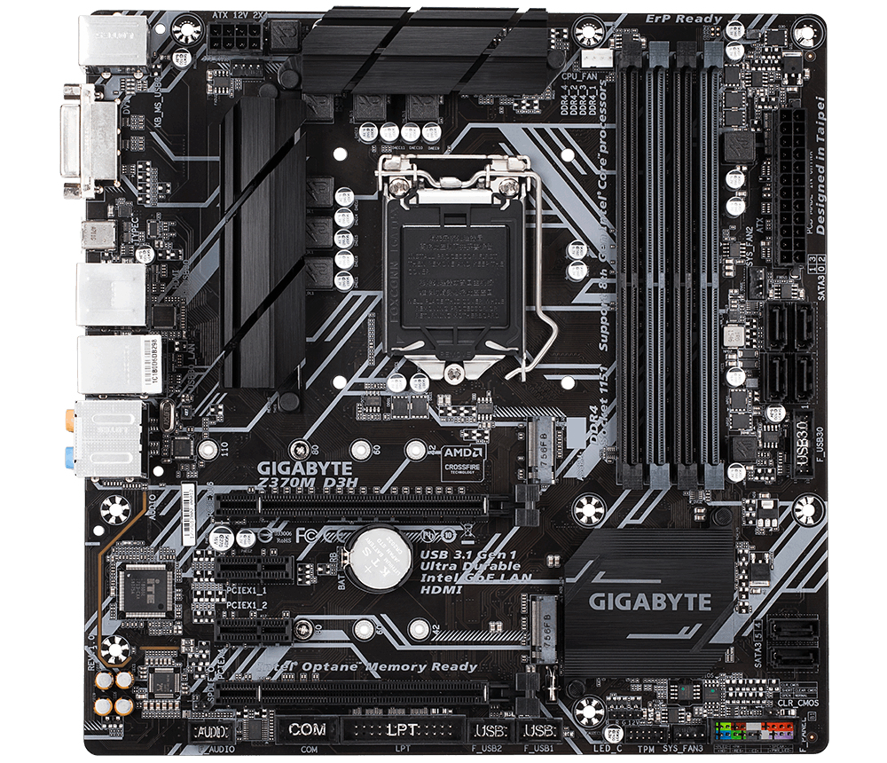 GIGABYTE Z370M D3H – image 5