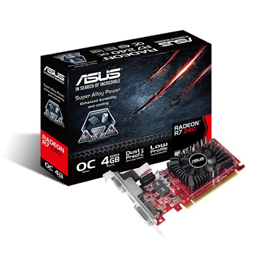 ASUS R7240-OC-4GD3-L AMD Radeon R7 240 – image 1