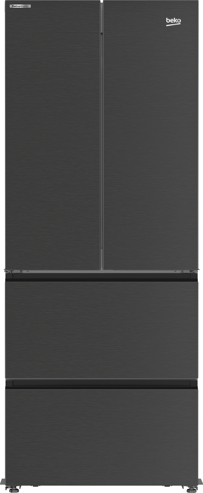 Beko GNE490IR3VPZ Freestanding American Style Fridge Freeze with HarvestFresh™ – image 1