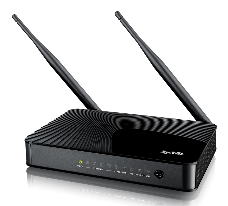 Zyxel AMG1312-T10B wireless router Fast Ethernet Black – image 4