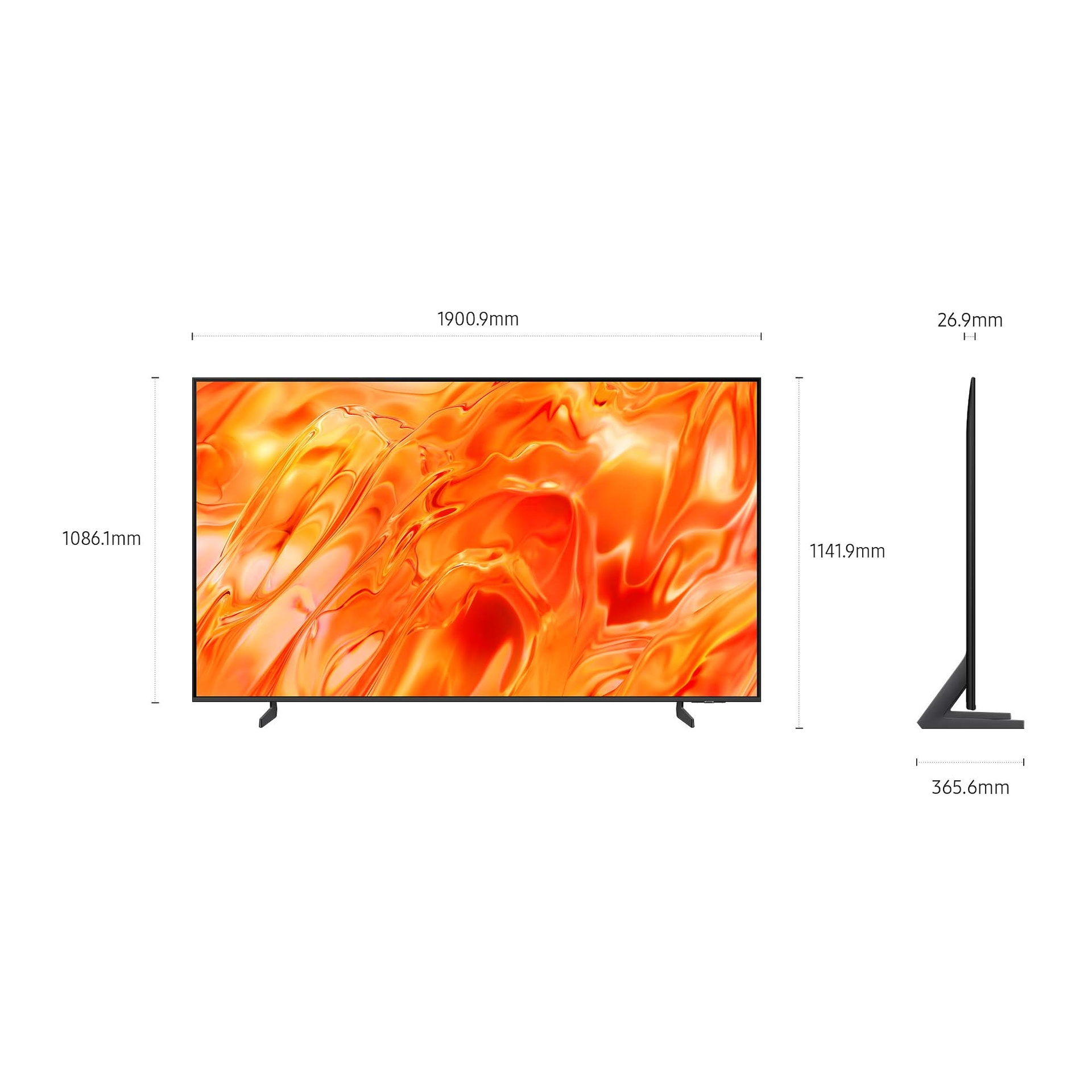 Samsung QE85QN70HAUXZT TV 2.16 m (85") 4K Ultra HD Smart TV Wi-Fi Black – image 2