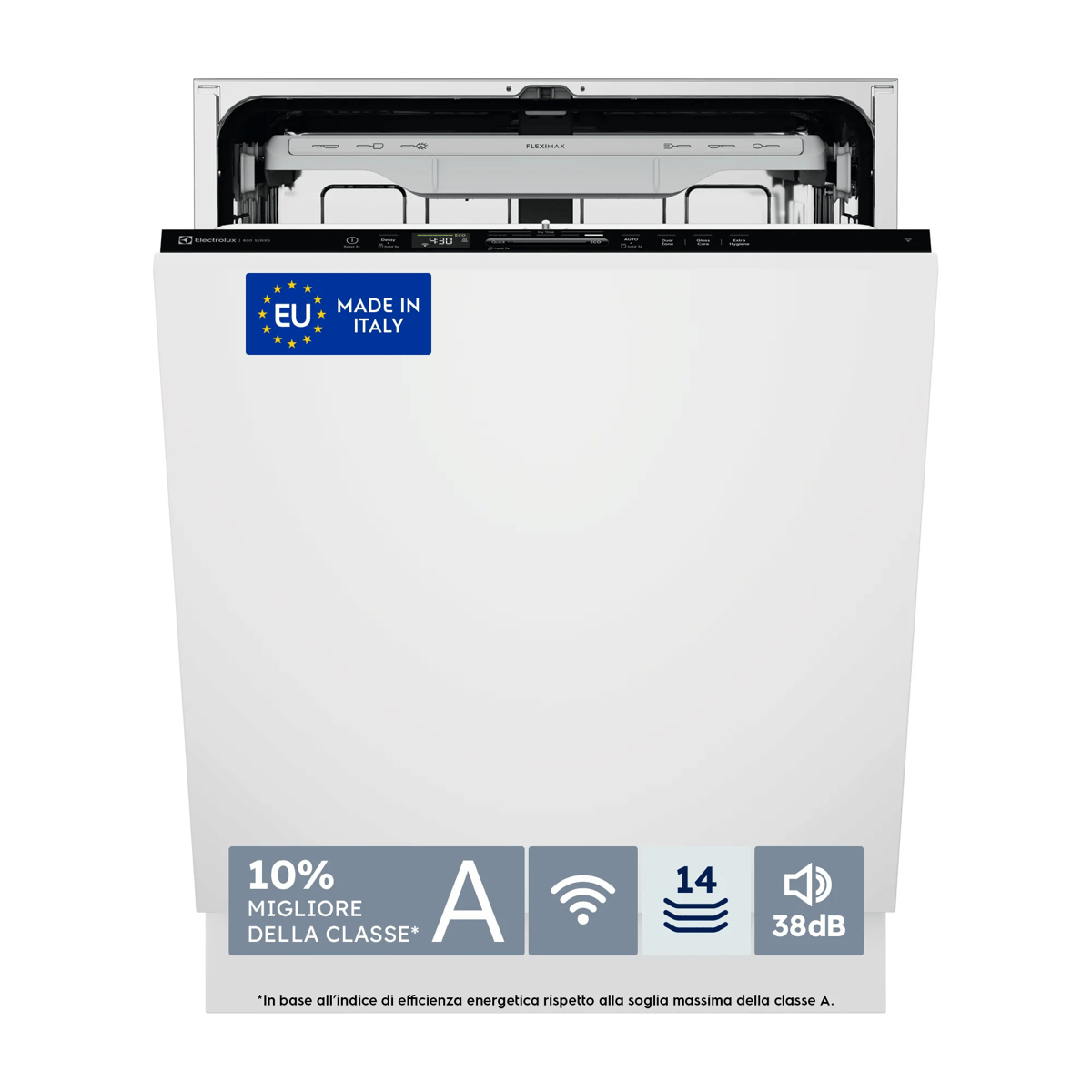 Electrolux E82LX220S Fully built-in 14 place settings – image 1