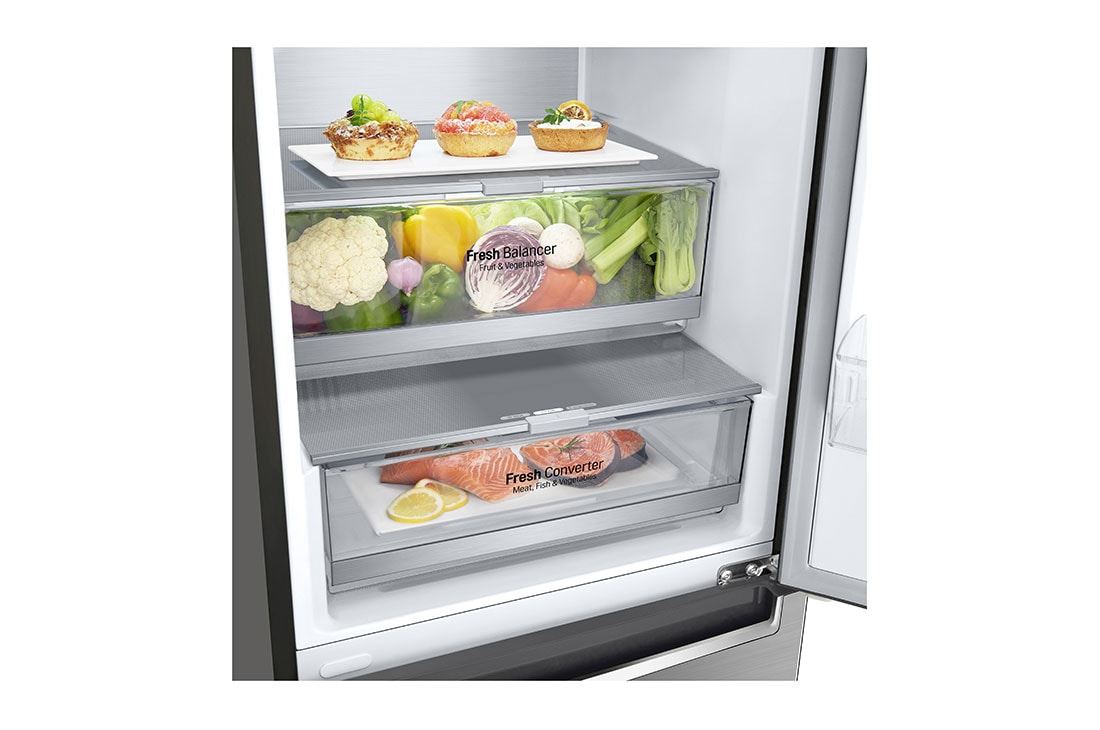 LG GBB72PZVCN1 fridge-freezer Freestanding – image 4