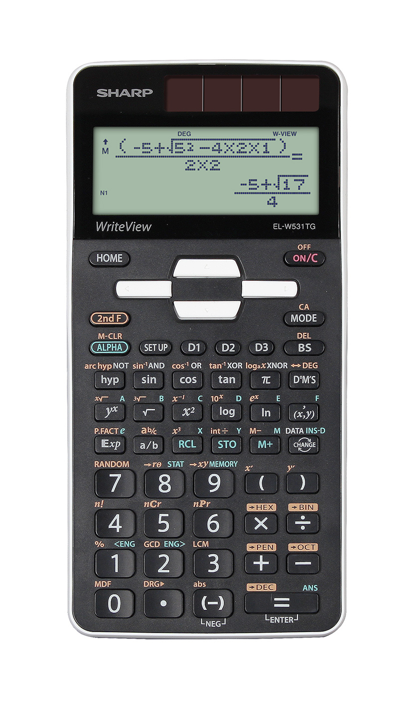 EL-W531TG calculator Scientific Black, White