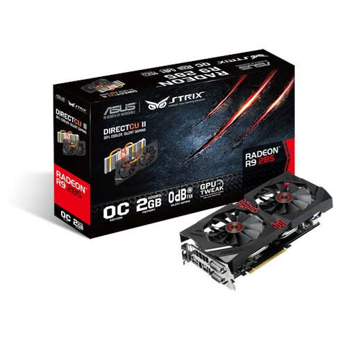 ASUS STRIX-R9285-DC2OC-2GD5 graphics card AMD Radeon R9 285 – image 1