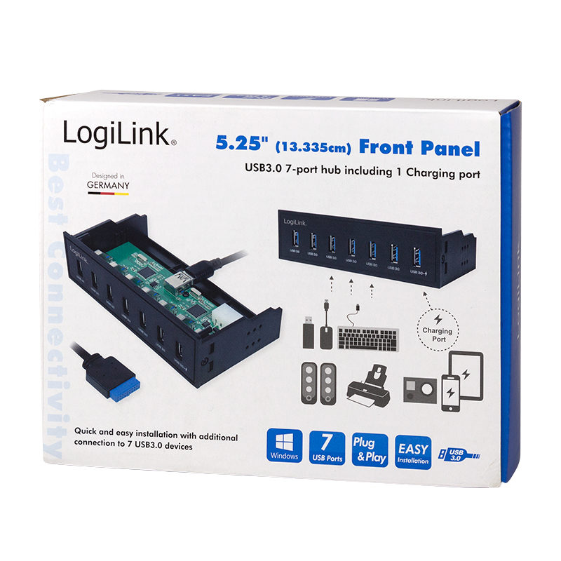 LogiLink UA0342 card reader Internal Black – image 5