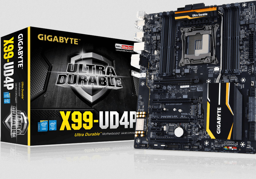GIGABYTE GA-X99-UD4P motherboard Intel® X99 LGA 2011-v3 Extended ATX – image 2
