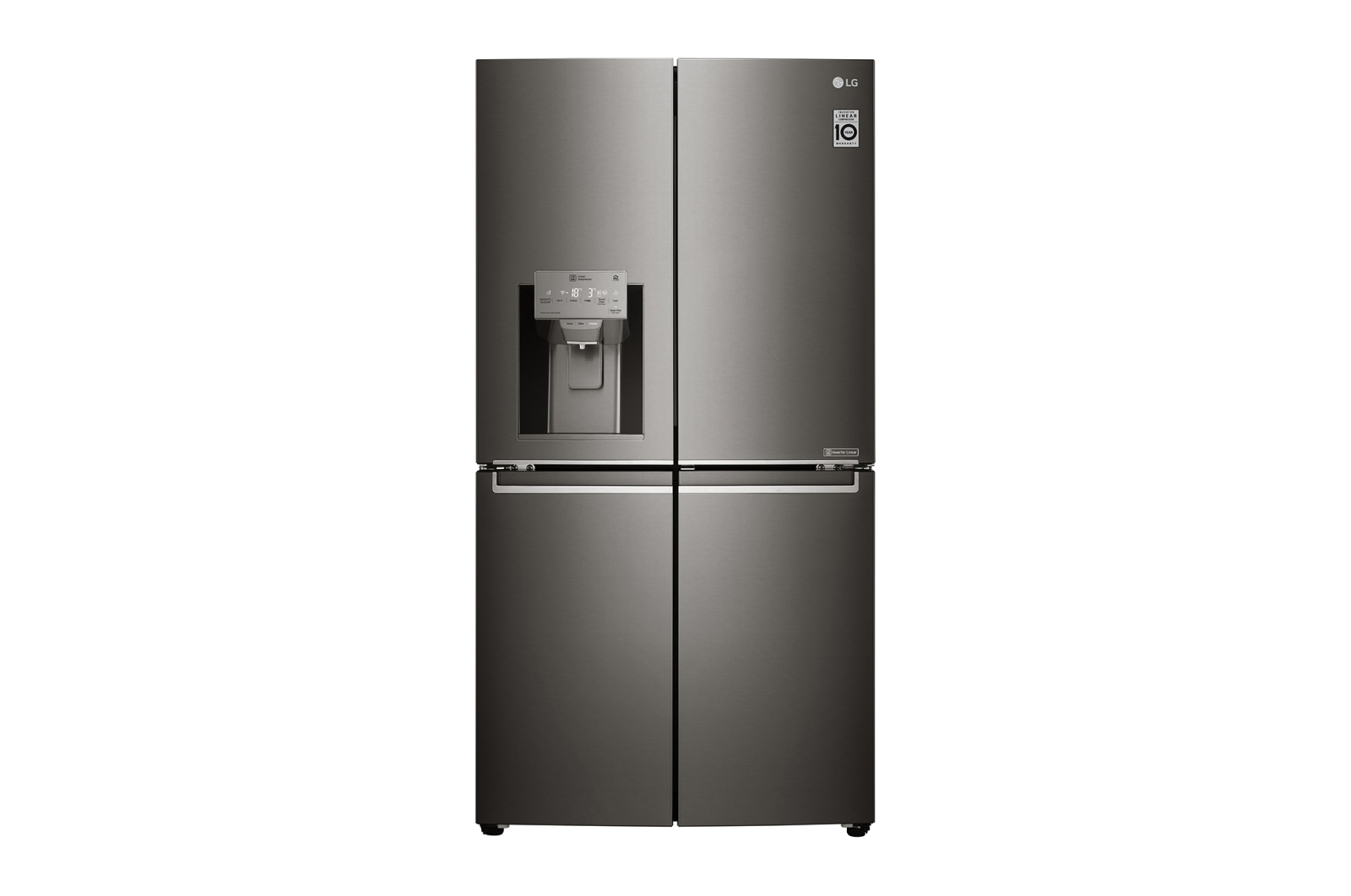 LG GMS9331SB side-by-side refrigerator Freestanding – image 2