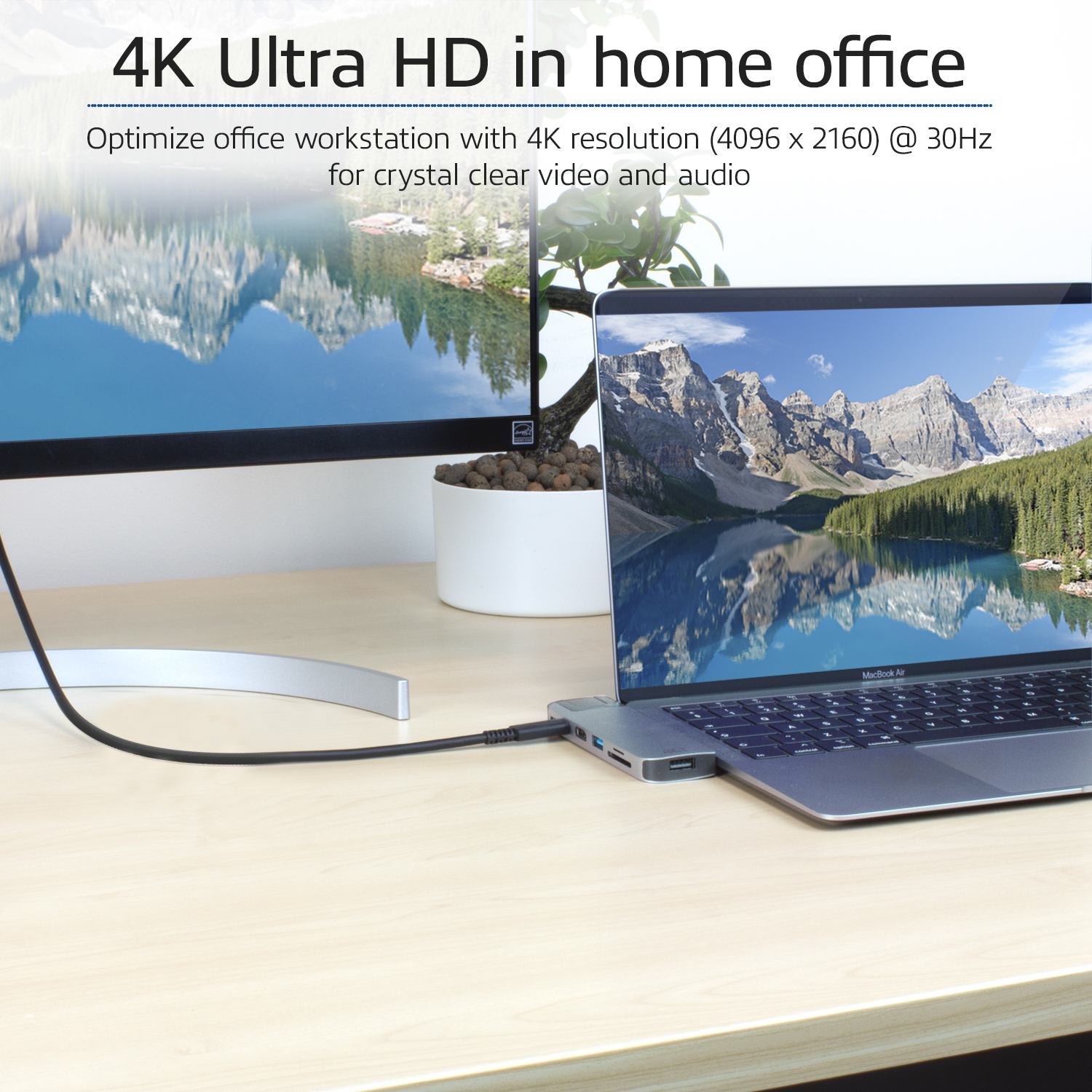 ACT USB-C Thunderbolt™ 3 docking station, HDMI, ethernet, USB hub, card reader, PD pass-through – image 8