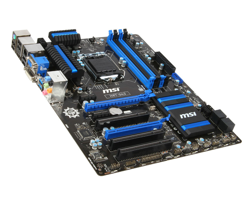MSI H87-G43 Intel® H87 LGA 1150 (Socket H3) ATX – image 1