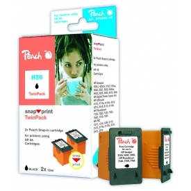Peach Ink Cartridge H56 Twinpack
