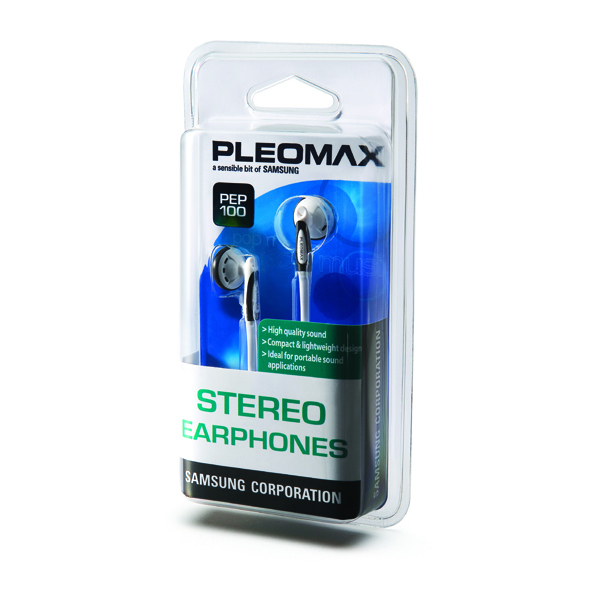 Samsung PEP-100 Headphones Wired White – image 2