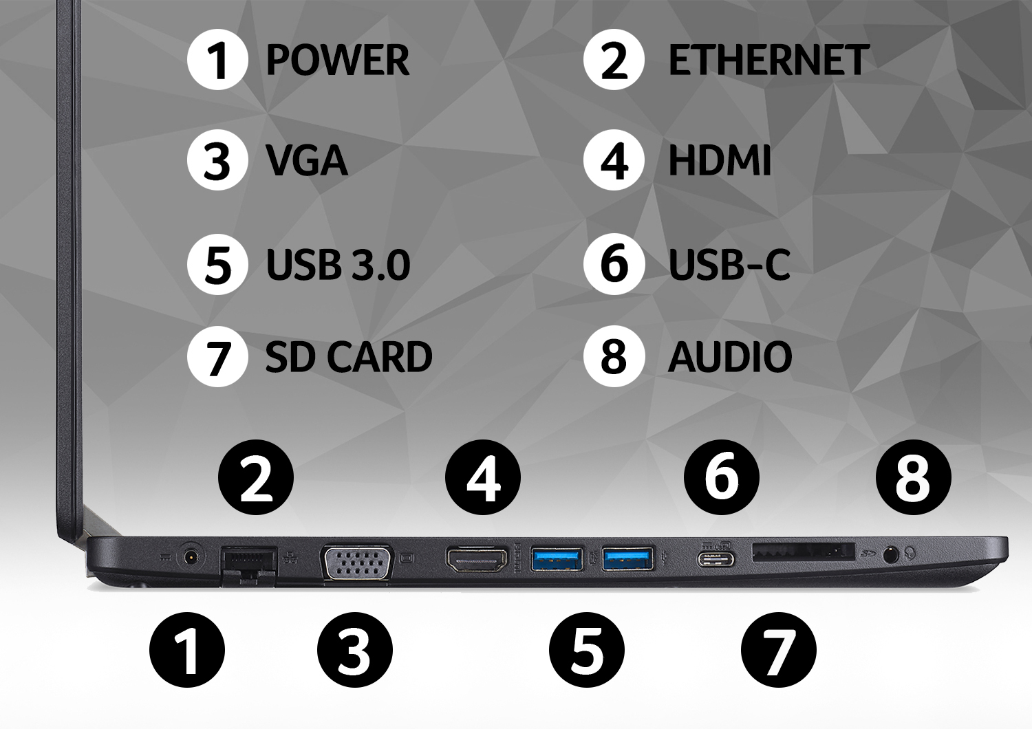 Acer TravelMate P2 P214-52-5281 Intel® Core™ i5 i5-10210U Laptop – image 6