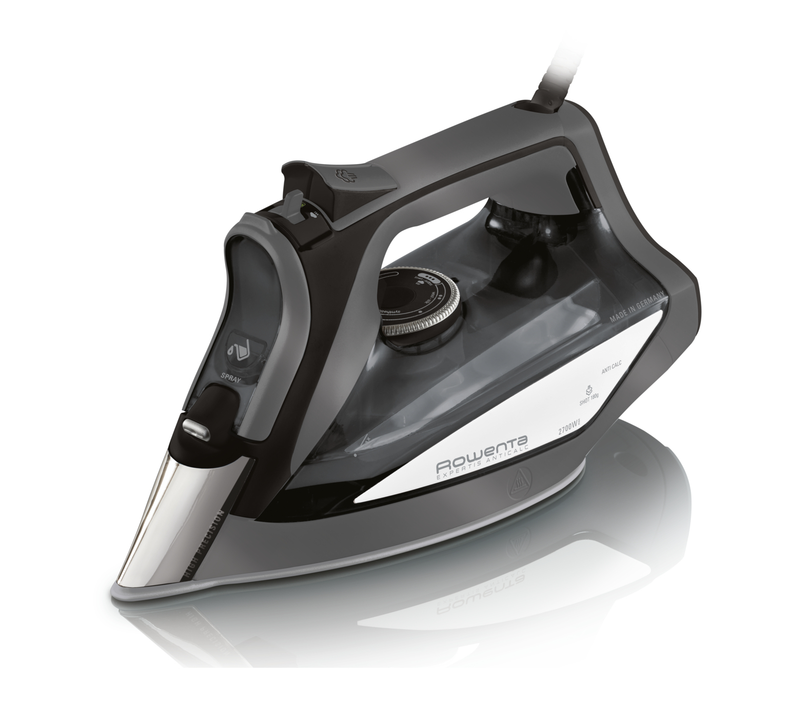 Rowenta DW7025 Steam iron Microsteam 400 HD Laser soleplate