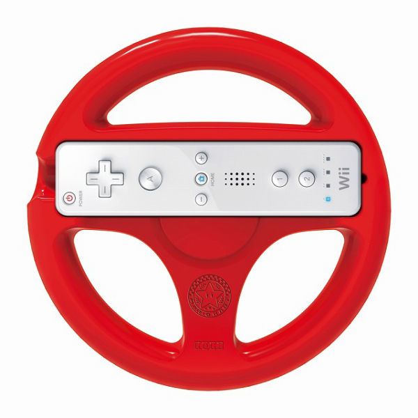 Nintendo MK8WHEELM Gaming Controller Red Steering wheel Nintendo Wii U – image 2
