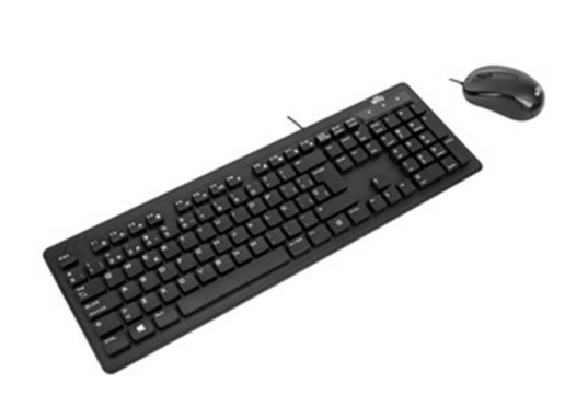 Targus AKM617ESLA keyboard Mouse included Office USB QWERTY Spanish Black