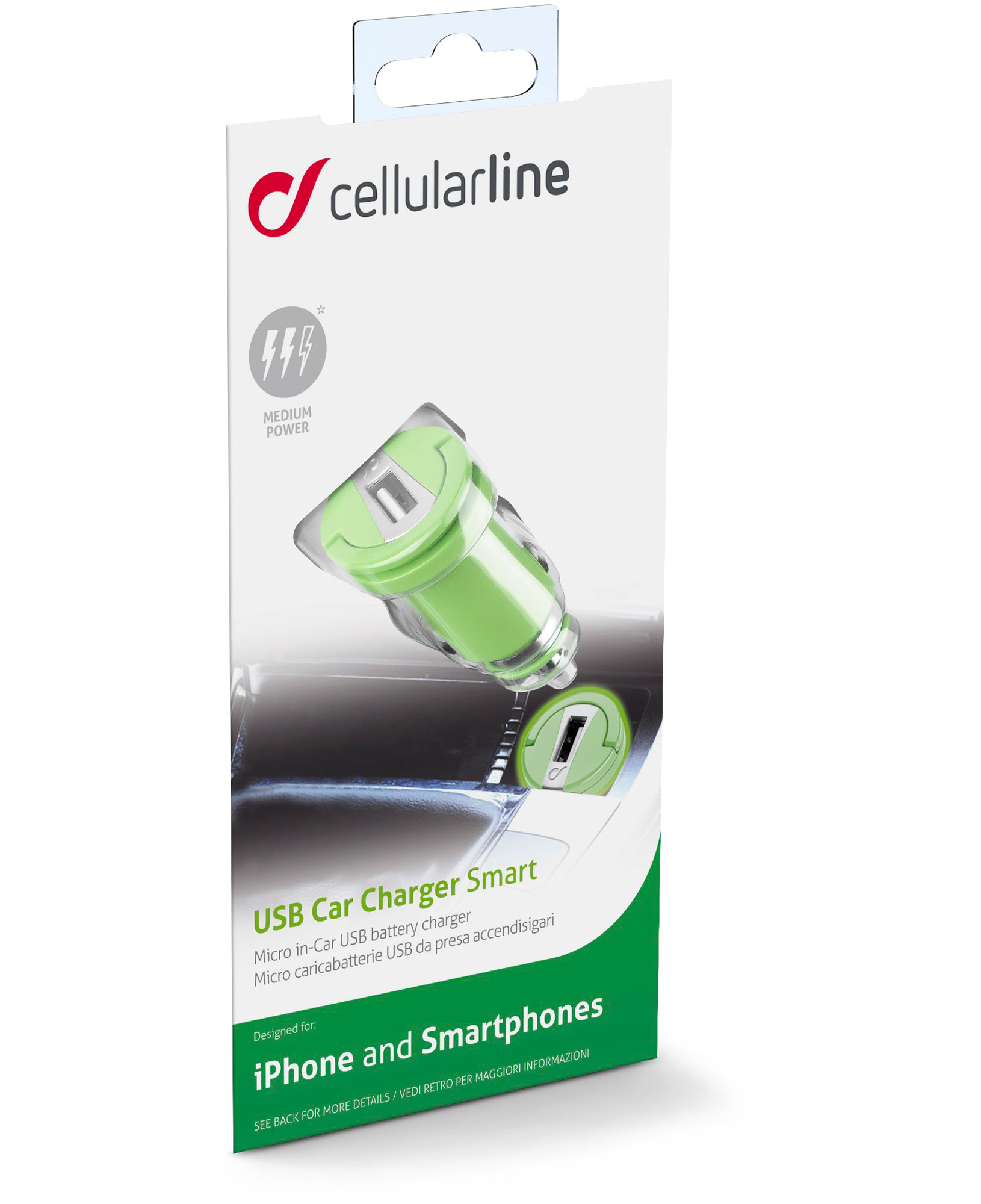Cellularline USB Car Charger Micro - Universal – image 4