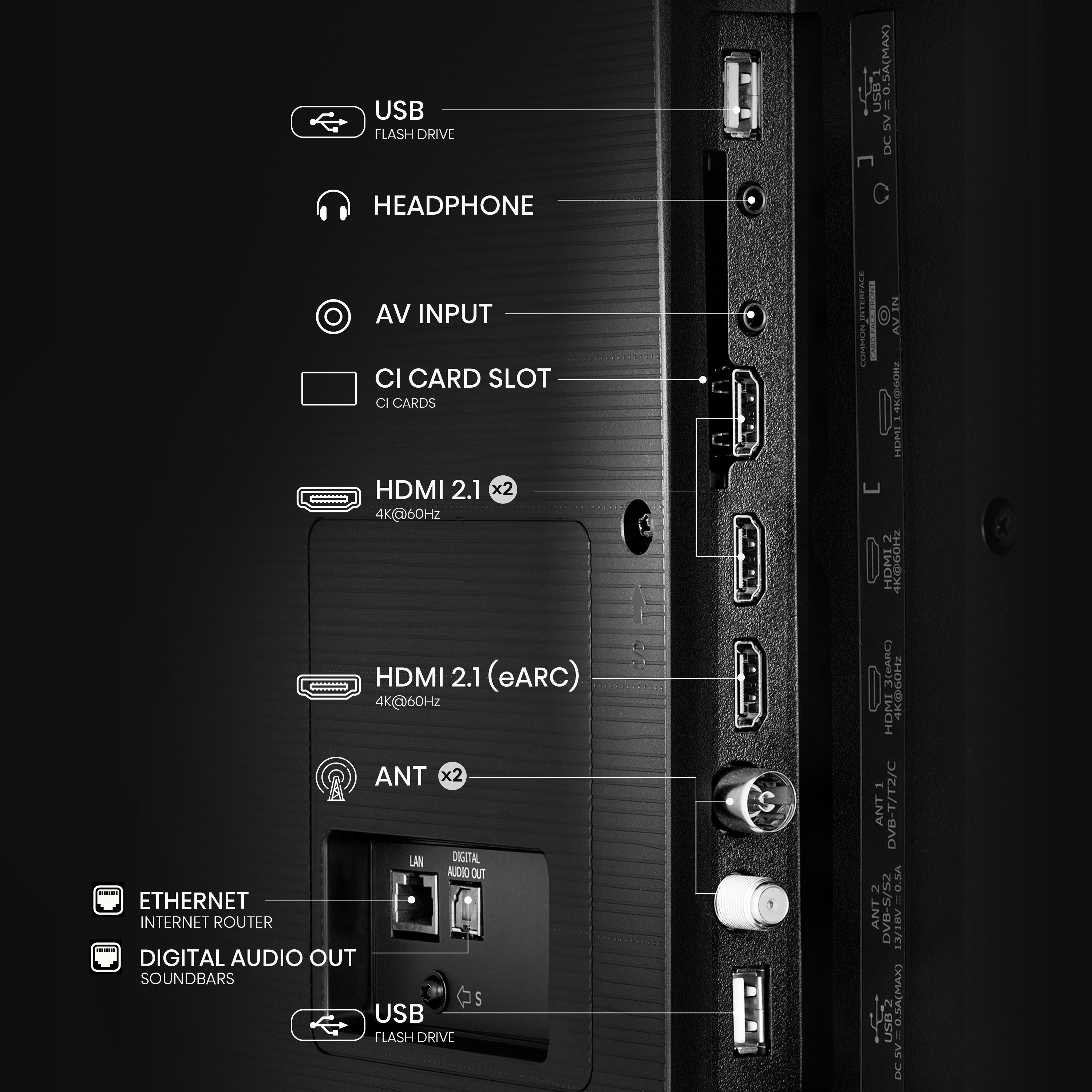 Hisense E6Q 65" — vue 1 sur 5