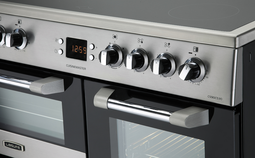 Leisure CS90C530X 90cm Electric Range Cooker with Three Ovens – image 2