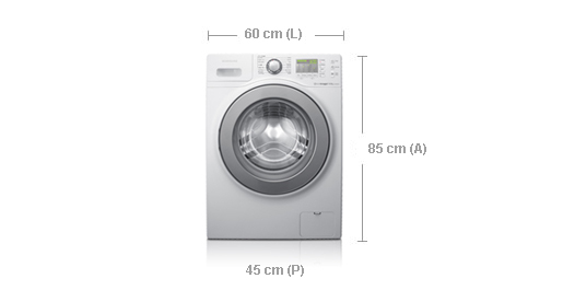 Samsung WF1802WFVS/XET washing machine Front-load – image 2