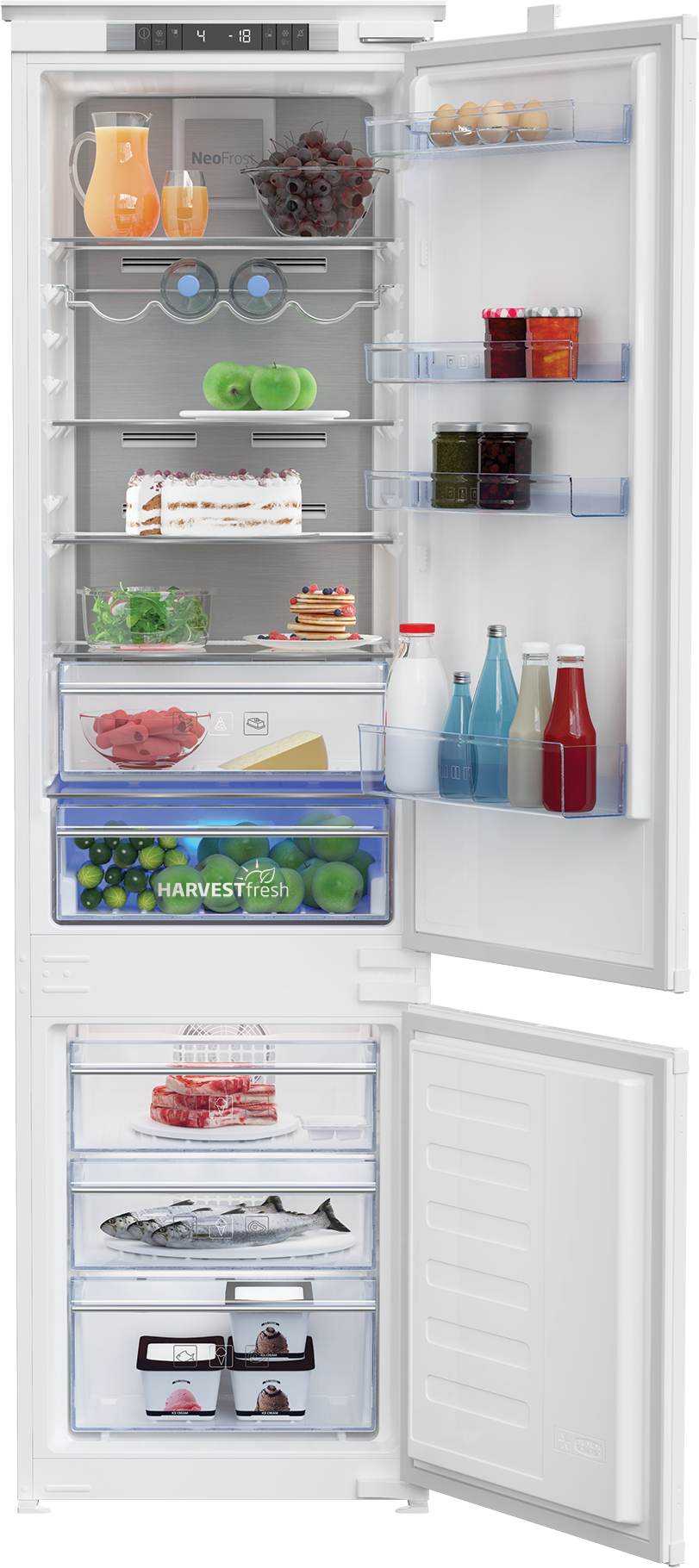 Beko BCNA306E42SN fridge-freezer Built-in – image 3