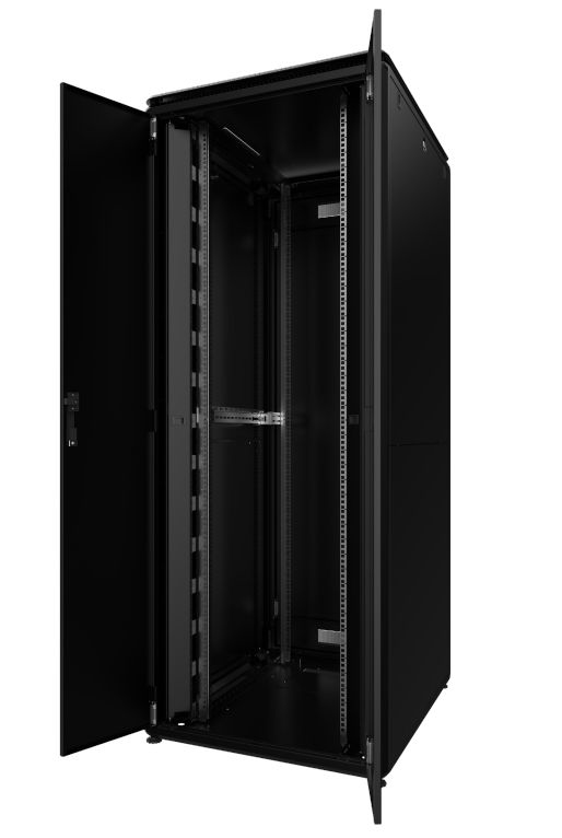 Lanview RDL42U80100BL rack cabinet 42U Freestanding rack Black – image 2