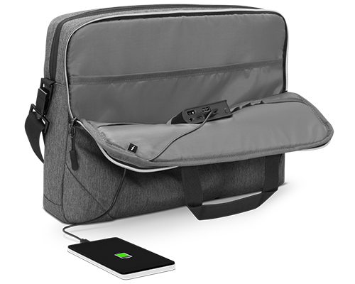 Lenovo Urban 39.6 cm (15.6") Toploader bag Charcoal, Grey – image 5