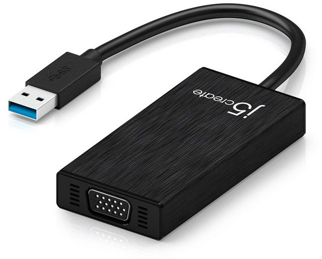 j5create JUH410 laptop dock/port replicator Black – image 2