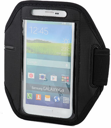 CoreParts MSPP70678 mobile phone case Armband case Black