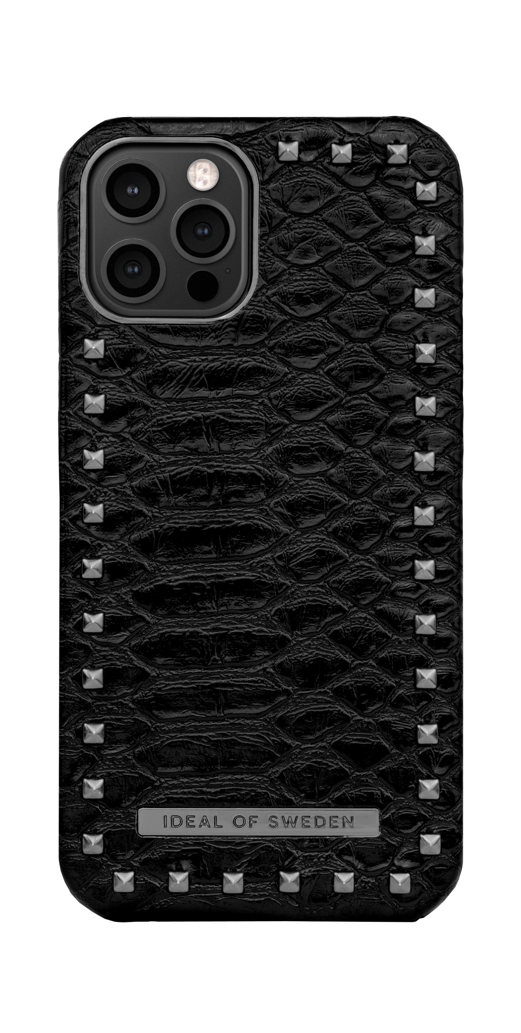 iDeal of Sweden Statement Case iPhone 12/12P Btstd Black Snk