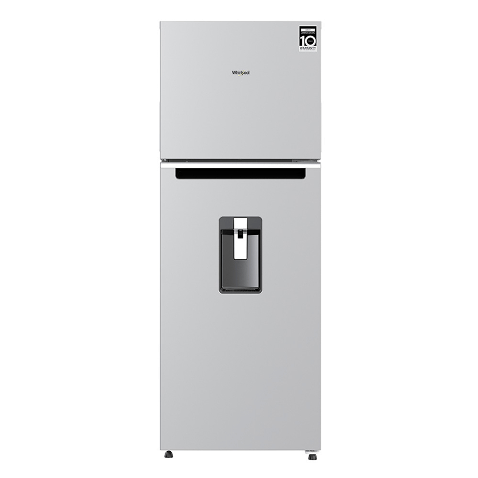 Whirlpool WT1333K fridge-freezer Freestanding Stainless steel – image 1