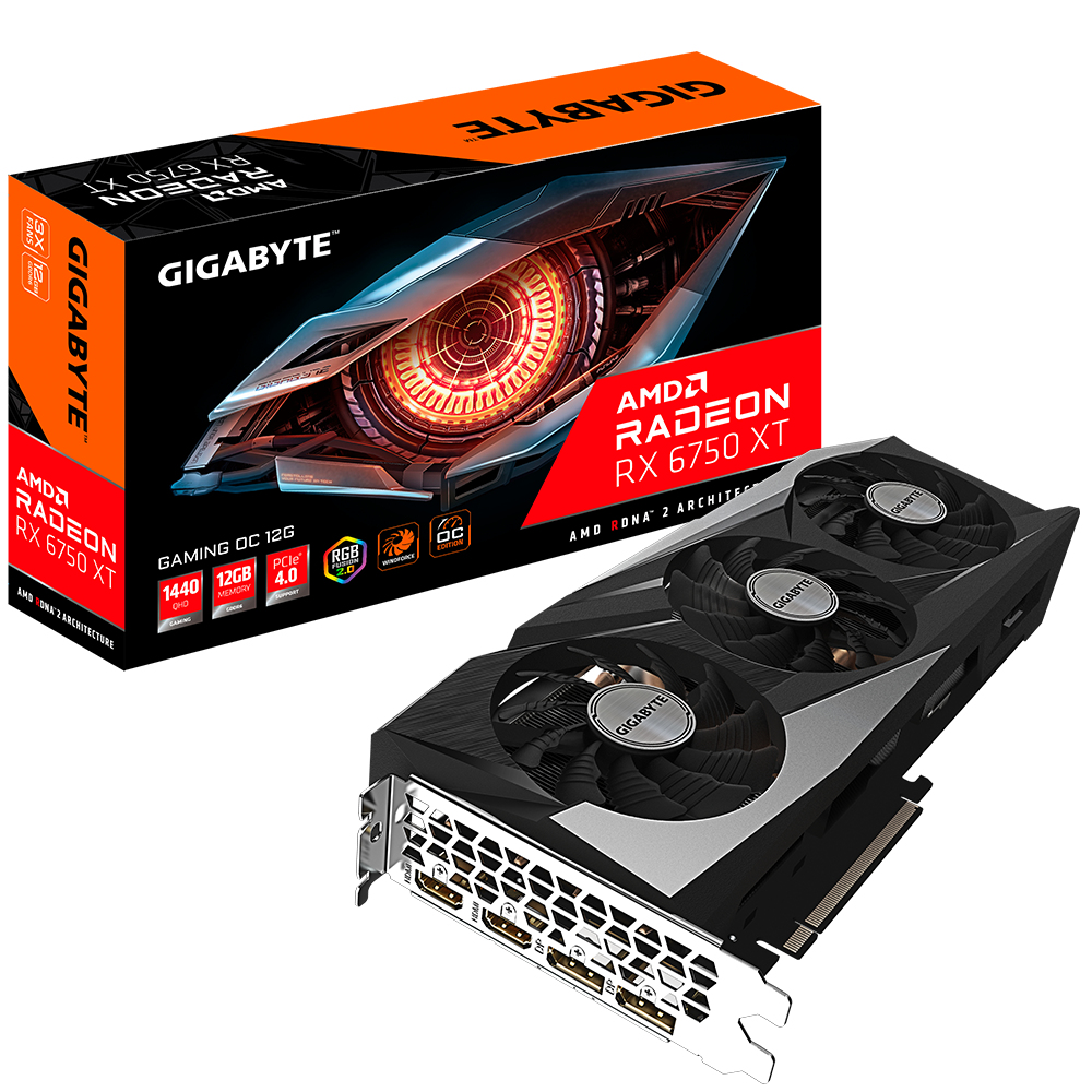 GIGABYTE Radeon RX 6750 XT GAMING OC 12G – image 9