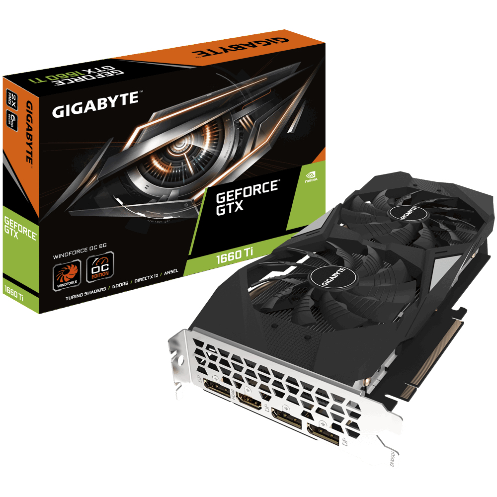 GIGABYTE GeForce GTX 1660 Ti WINDFORCE OC – image 1