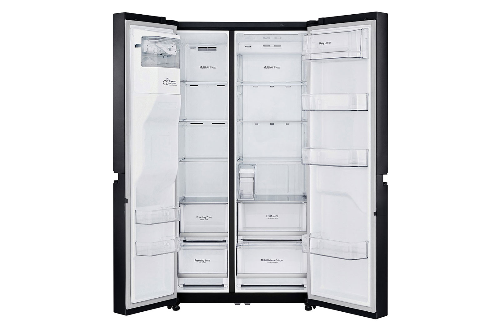 LG GSL761MCZZ side-by-side refrigerator Freestanding – image 5