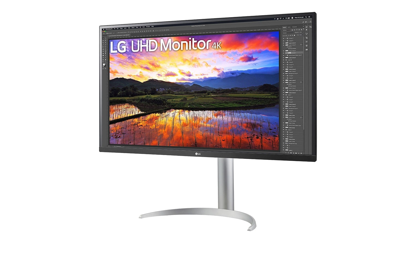 LG 32UP55NP-W computer monitor – image 2