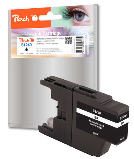 Peach PI500-65 ink cartridge 1 pc(s) Standard Yield Black