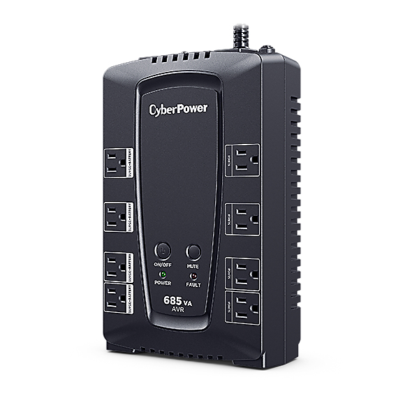 CyberPower LCD CP685AVRA uninterruptible power supply (UPS) Line-Interactive 0.685 kVA – image 2