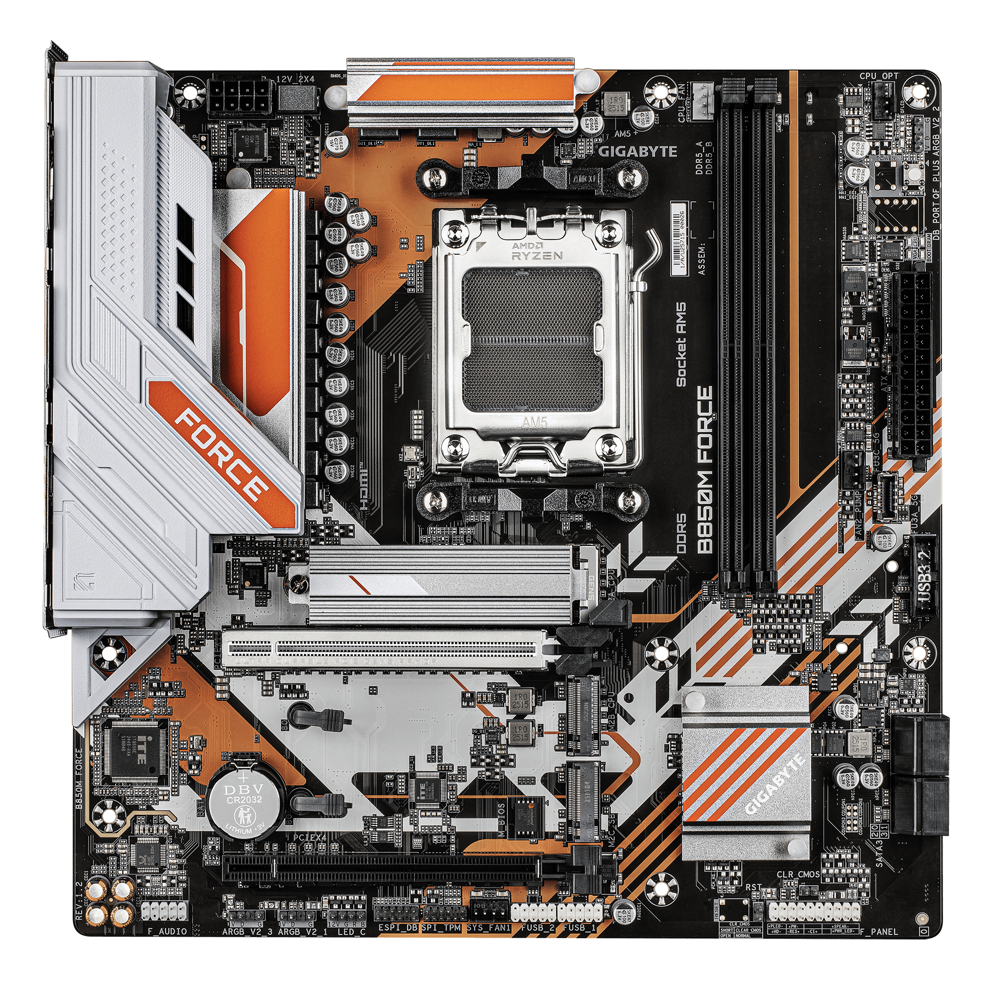 GIGABYTE B850M FORCE (Rev. 1.2) – image 2