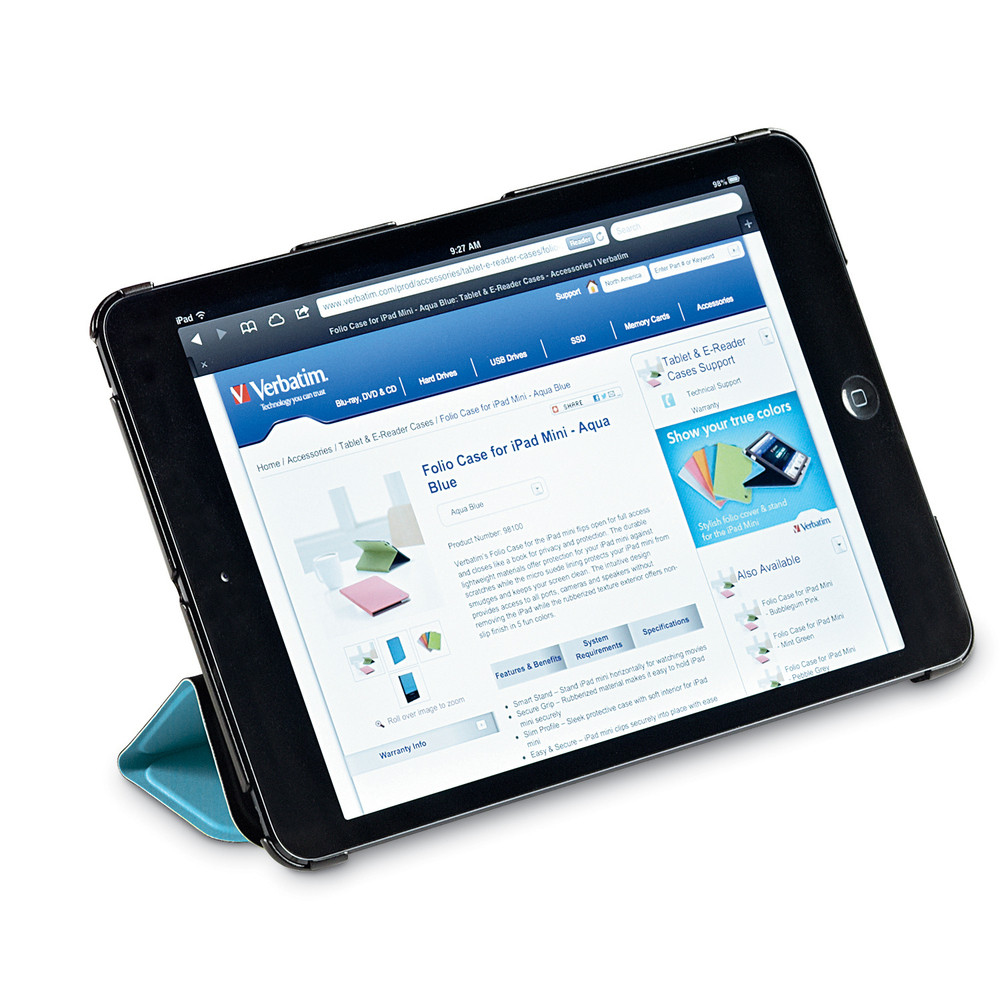 Verbatim 98372 tablet case Folio Blue – image 3