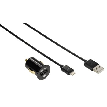 Hama 00119423 mobile device charger Mobile phone, MP3, MP4, Tablet Black AC, USB Auto
