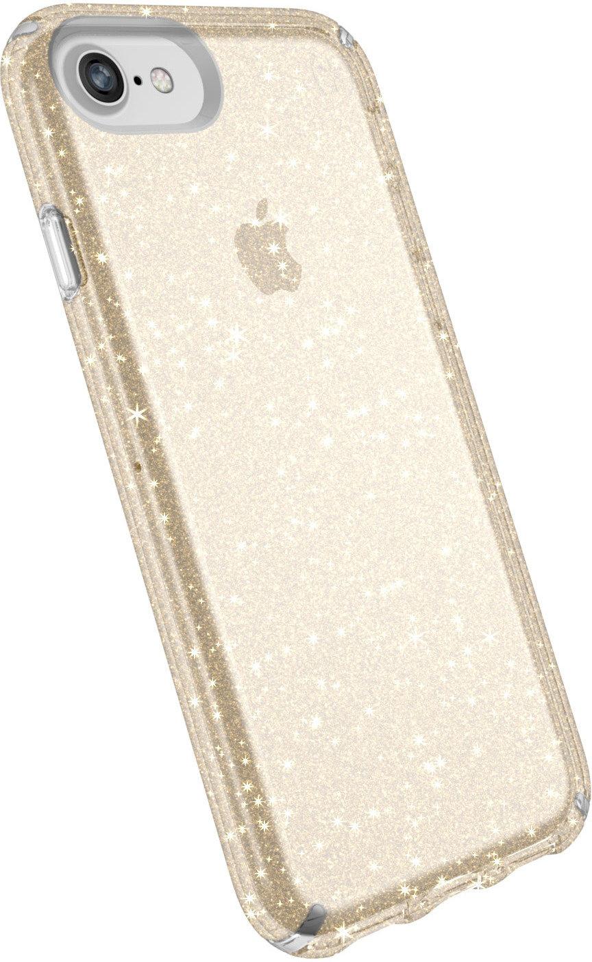 Speck Presidio Clear Cover für iPhone 7/8 clear/gold