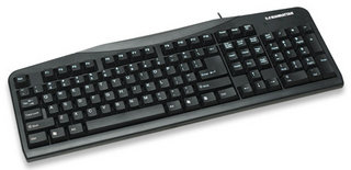 Manhattan 155120 keyboard PS/2 Black – image 1